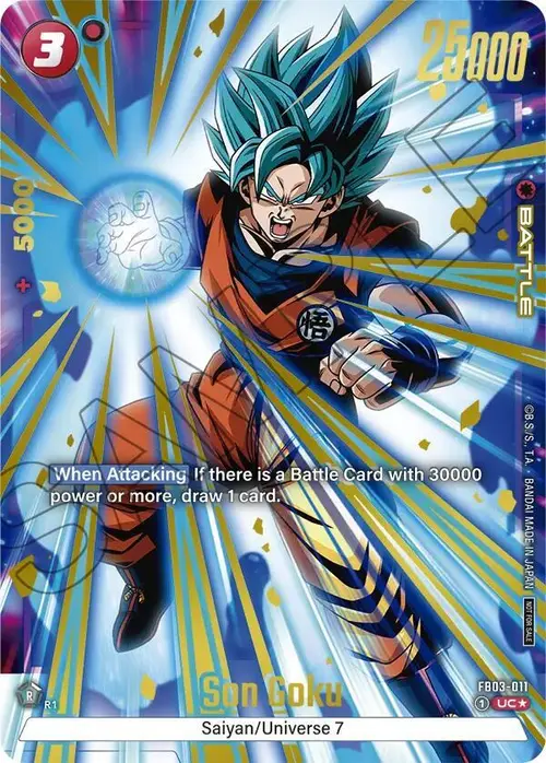 Son Goku (Championship Pack 02) (Gold) card art