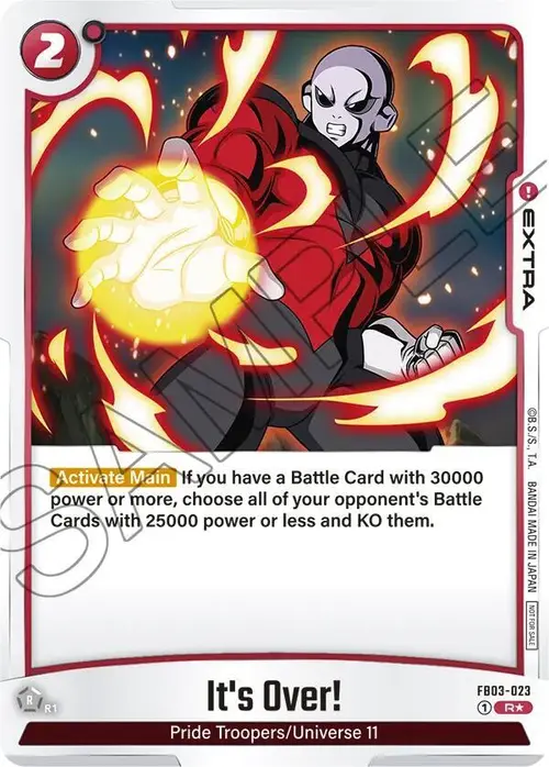 It's Over! (Championship Pack 02) card art