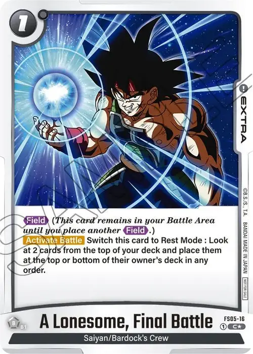 A Lonesome, Final Battle (Championship Pack 02) card art