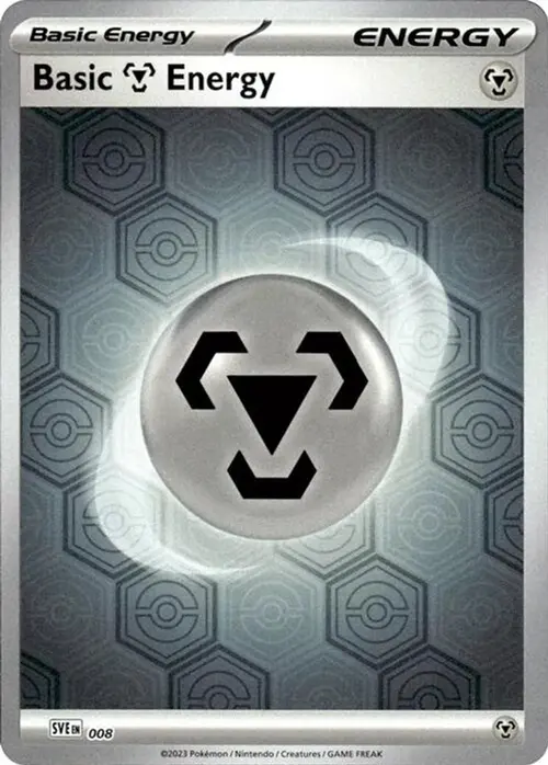Basic Metal Energy (Reverse Holofoil) card art