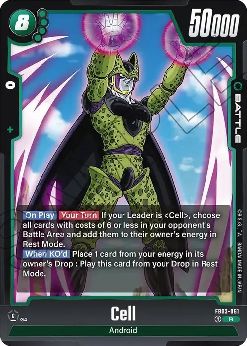 Cell card art