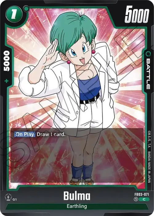 Bulma card art