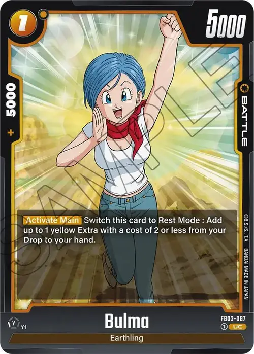 Bulma card art