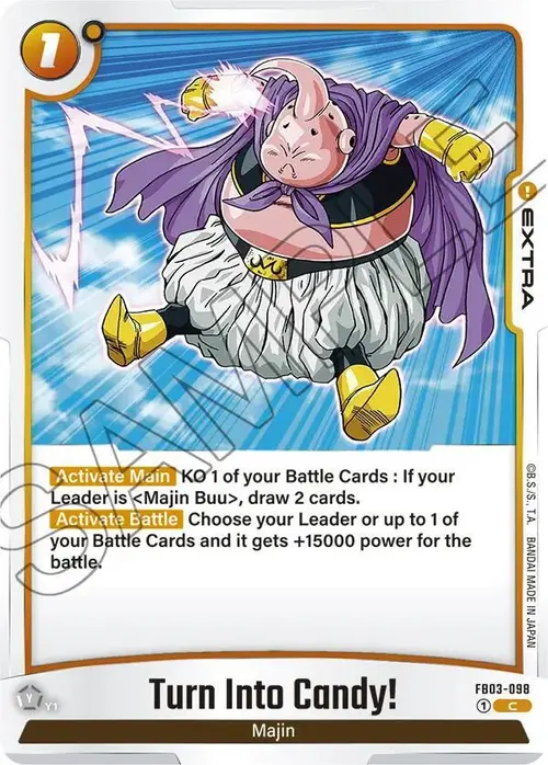 Turn Into Candy! card art
