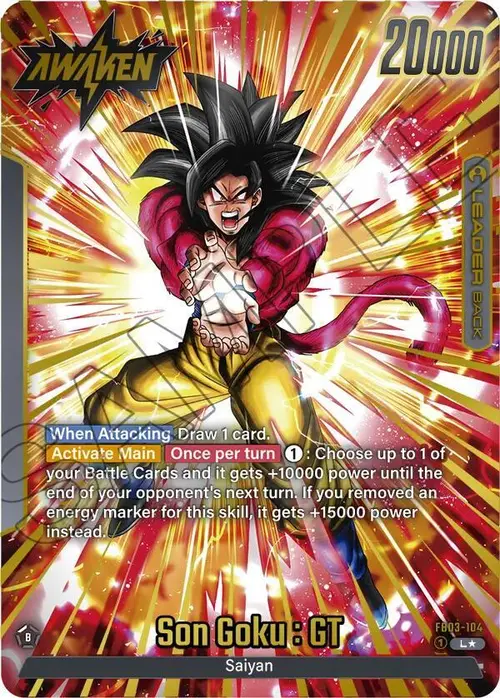 Son Goku : GT (Alternate Art) card art