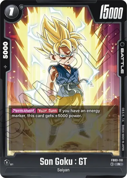 Son Goku : GT card art