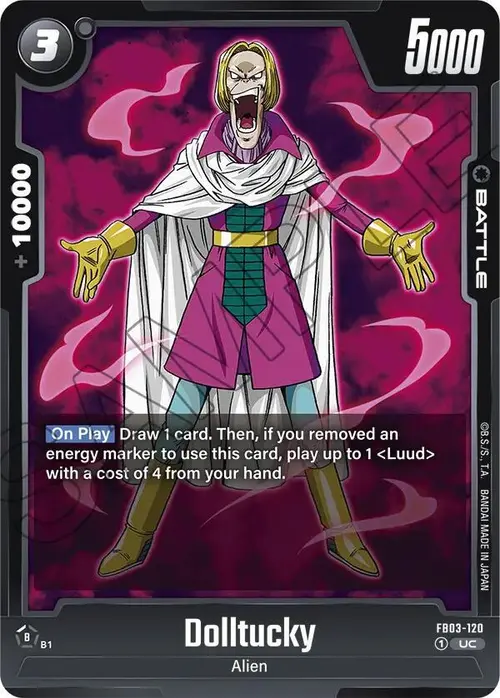 Dolltucky card art