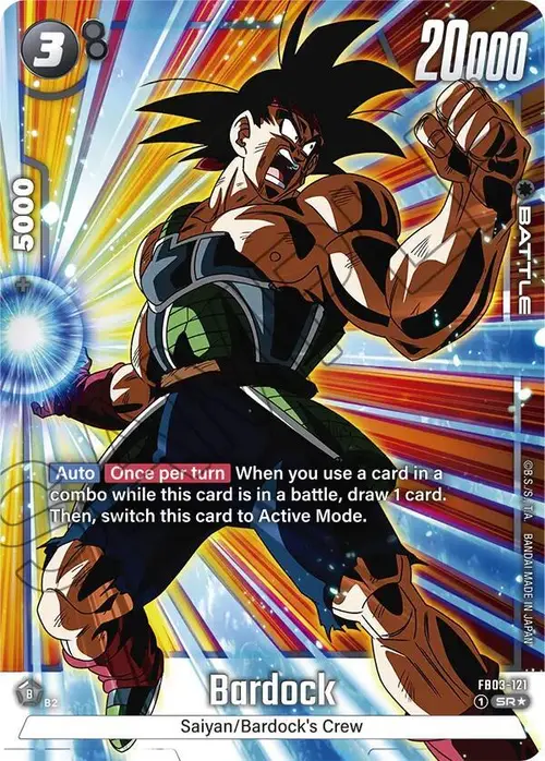 Bardock (Alternate Art) card art