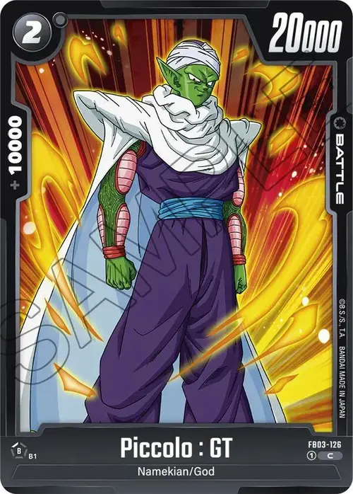 Piccolo : GT card art