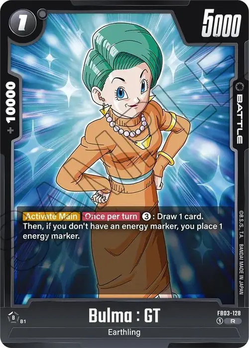 Bulma : GT card art