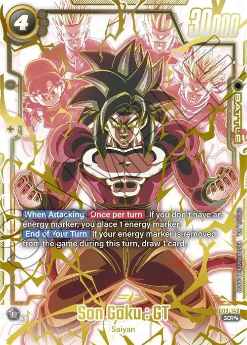 Son Goku : GT (Super Alternate Art) card art