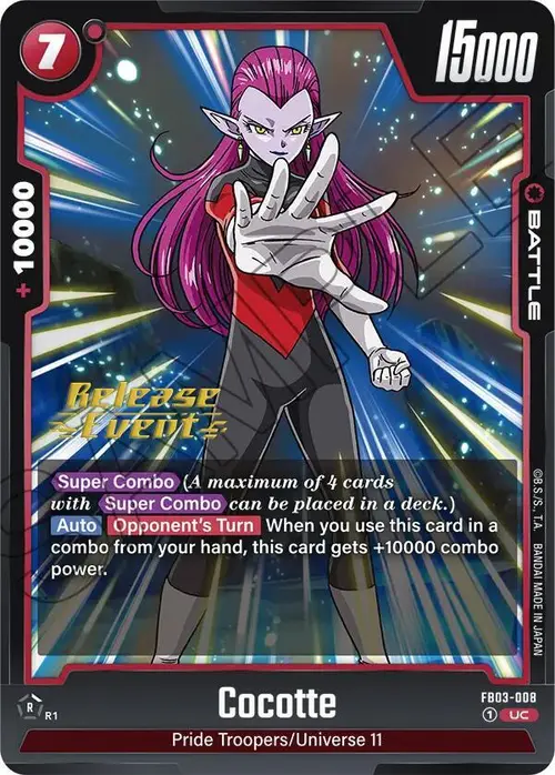Cocotte card art