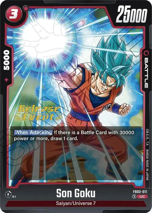 Son Goku card art