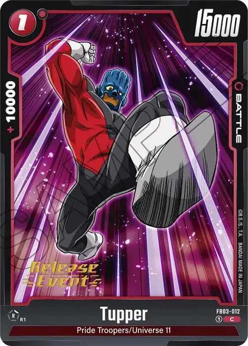 Tupper card art