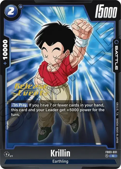 Krillin card art