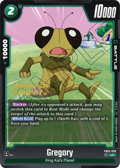Gregory card art