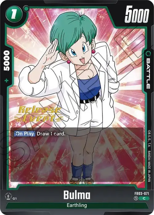 Bulma card art