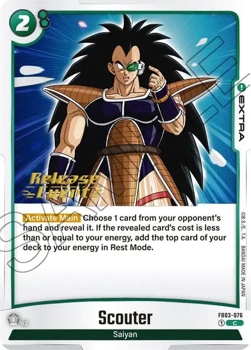 Scouter card art