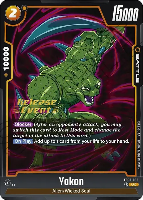Yakon card art