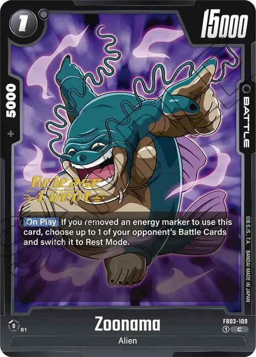 Zoonama card art