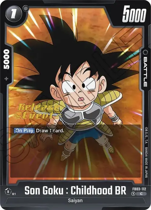 Son Goku : Childhood BR card art
