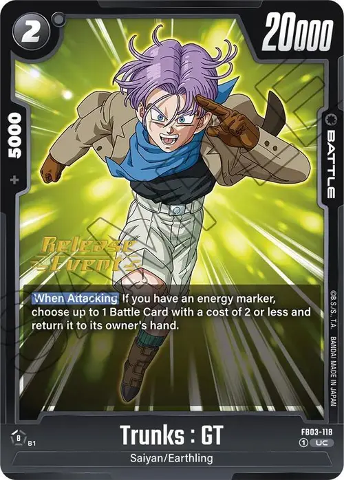 Trunks : GT card art
