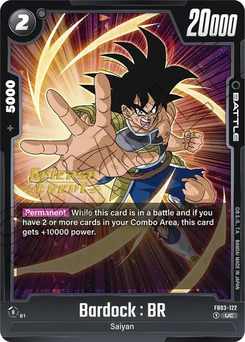 Bardock : BR card art