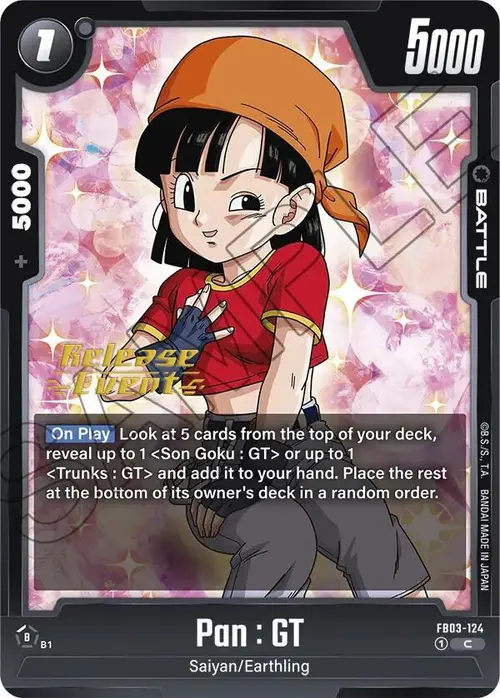 Pan : GT card art