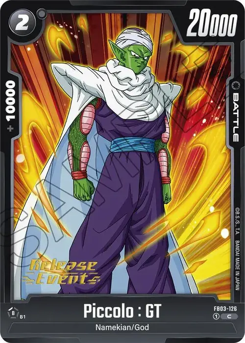 Piccolo : GT card art