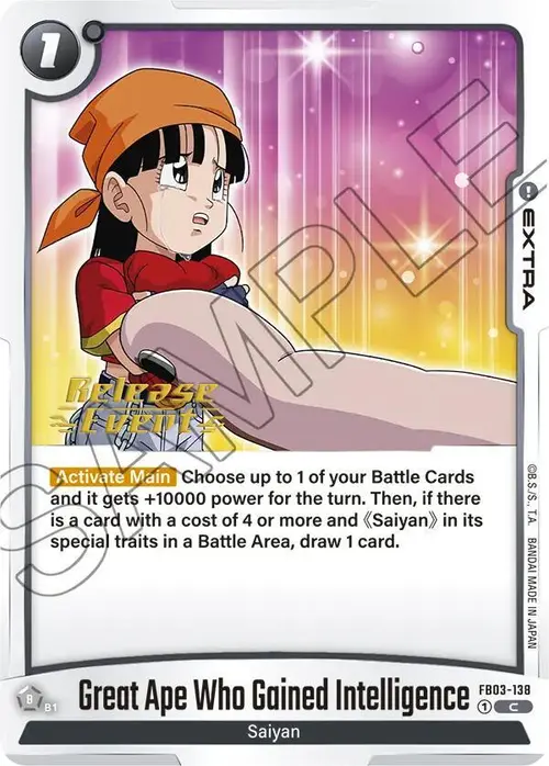 Great Ape Who Gained Intelligence card art