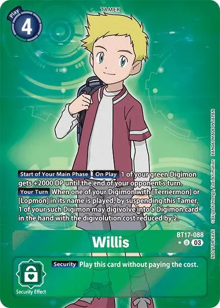 Willis (Box Promotion Pack: Secret Crisis) card art