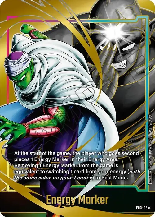 Energy Marker (E03-03) (Gold) card art