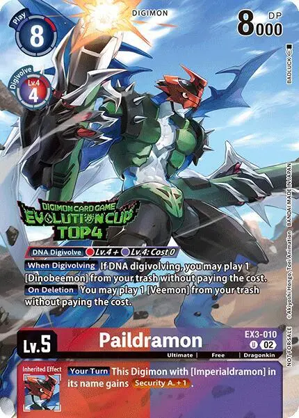 Paildramon (August 2024 Evolution Cup Top 4) card art