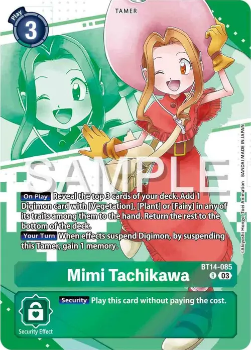 Mimi Tachikawa (Premium Heroines Set) card art