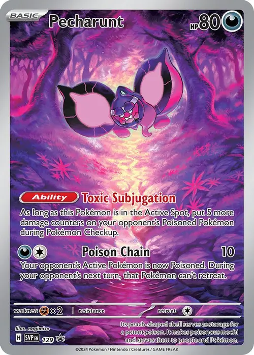 Pecharunt - 129 card art