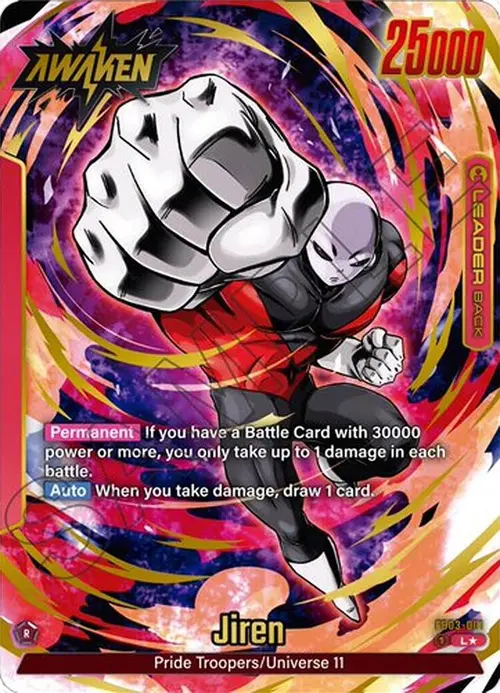 Jiren (Alternate Art) card art
