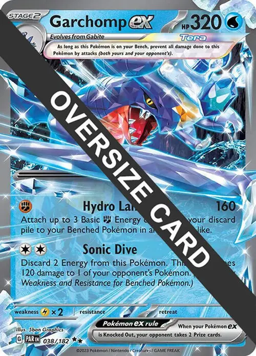 Garchomp ex - 038/182 card art