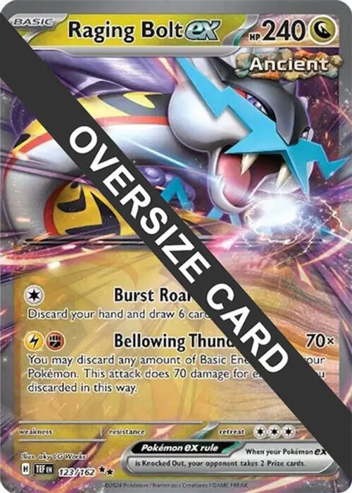 Raging Bolt ex - 123/162 card art