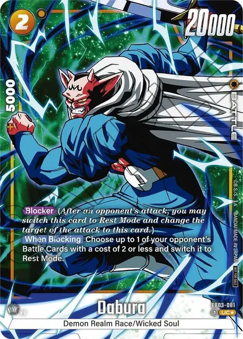 Dabura (Tournament Pack -Winner- 03) card art