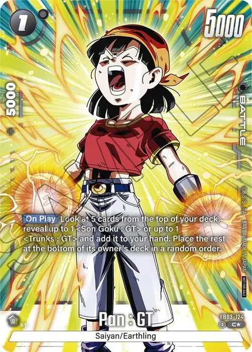 Pan : GT (Tournament Pack -Winner- 03) card art
