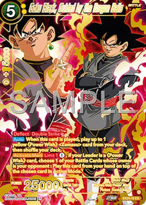Goku Black, Guided by the Dragon Balls card art