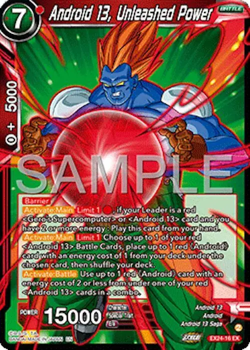 Android 13, Unleashed Power card art