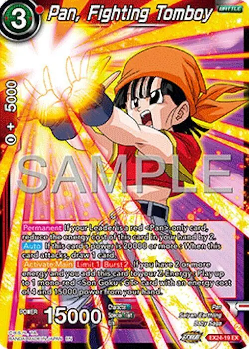 Pan, Fighting Tomboy card art