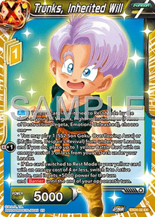 Trunks, Inherited Will card art