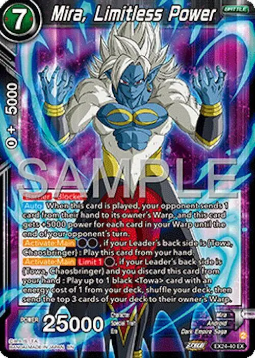 Mira, Limitless Power card art