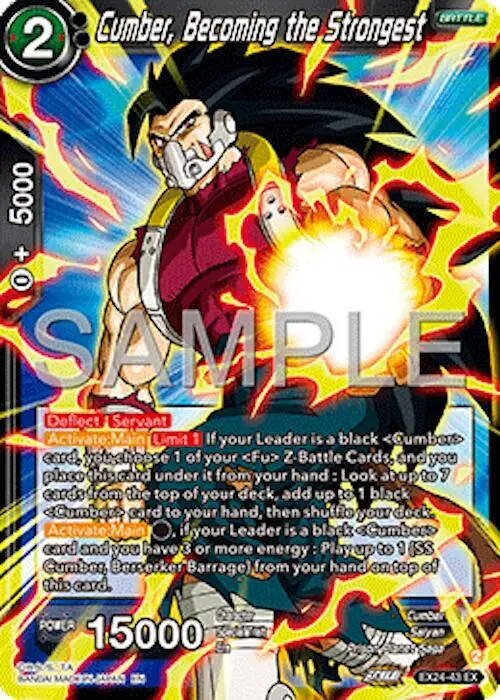 Cumber, Becoming the Strongest card art