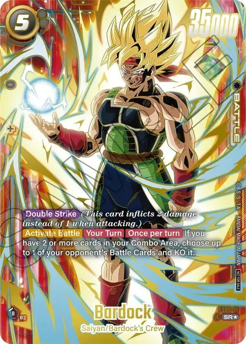 Bardock (Gold) card art