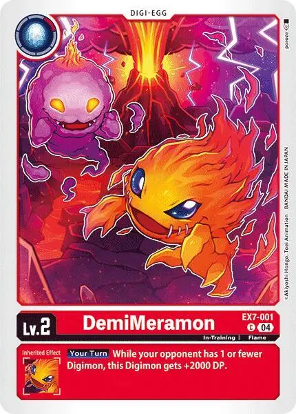 DemiMeramon card art