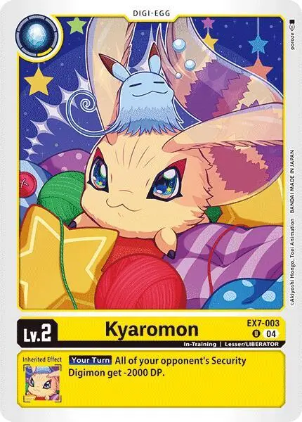 Kyaromon card art