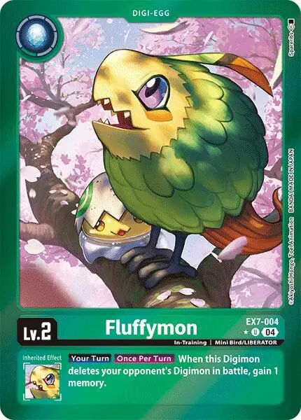 Fluffymon (Foil) card art